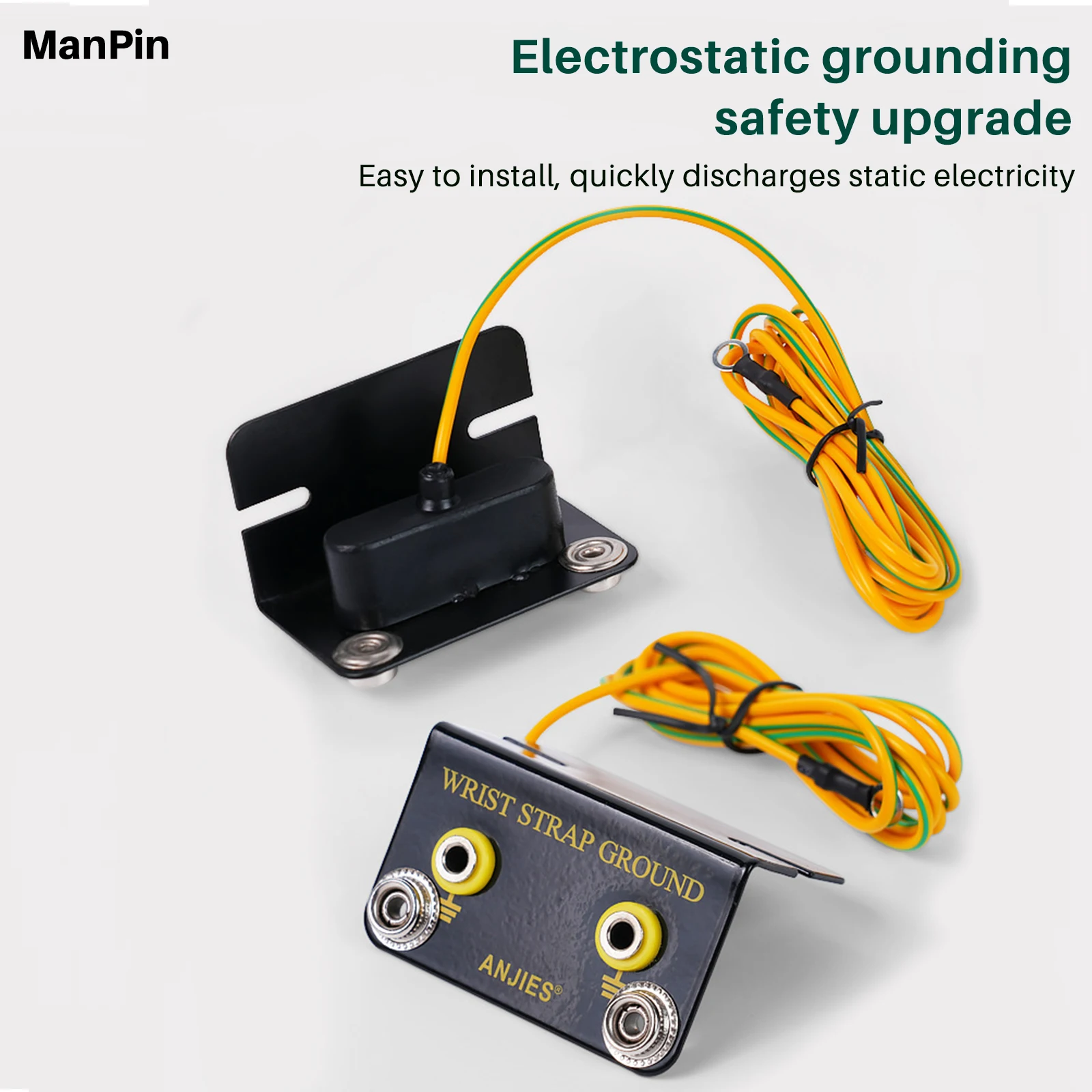 Electronic Repairing - L Shaped ESD Anti-Static Ground Socket