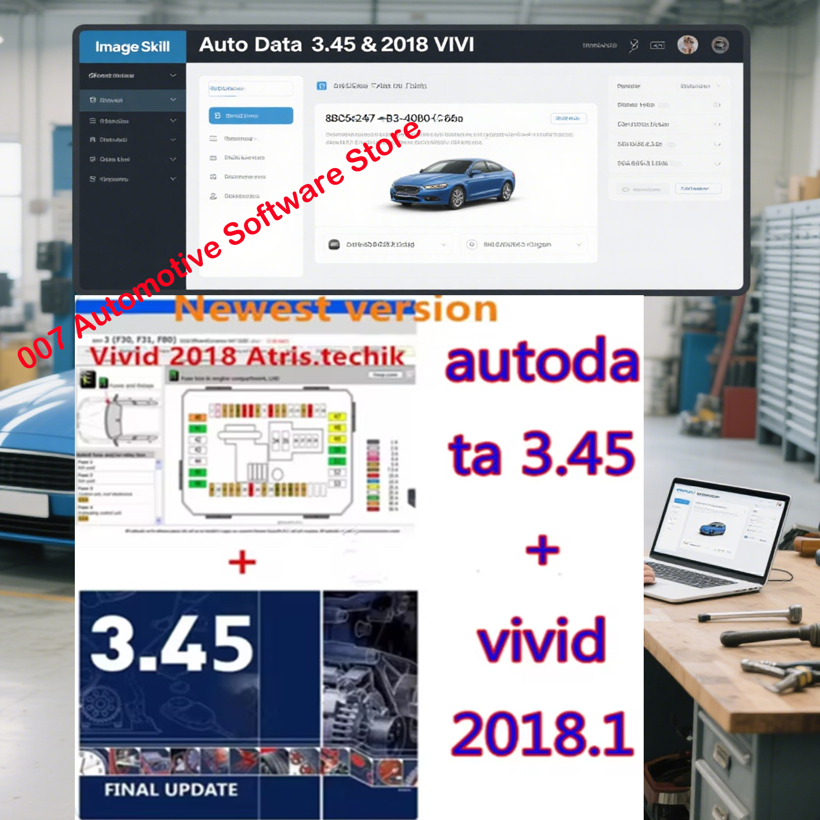 2025 latest 3.45AutoData Car S - Electronics Repair Book incelemesi ve fiyatı